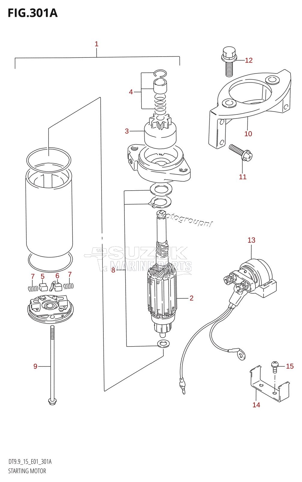 STARTING MOTOR