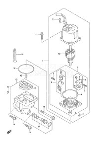 DF 140A drawing PTT Motor