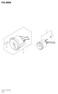 22503Z-040001 (2020) 225hp E01 E40-Gen. Export 1 - Costa Rica (DF225Z) DF225Z drawing METER