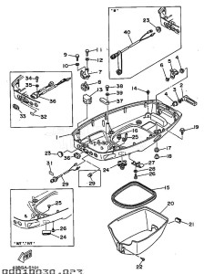 40VMH drawing BOTTOM-COWLING