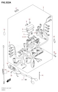 DF115AST From 11504F-140001 (E03)  2021 drawing HARNESS (DF100AT)