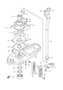 DF 40 drawing Water Pump