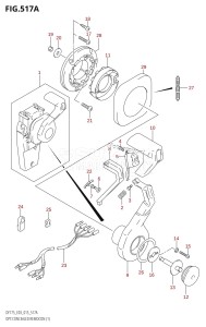 DF150 From 15002F-510001 (E03)  2015 drawing OPT:CONCEALED REMOCON (1) (DF150T:E03)