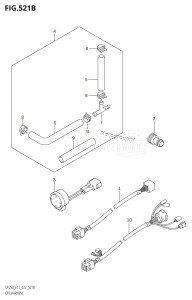 DF250Z From 25003Z-040001 (E40)  2020 drawing OPT:HARNESS (022)