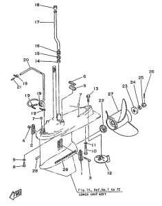 150A drawing PROPELLER-HOUSING-AND-TRANSMISSION-2