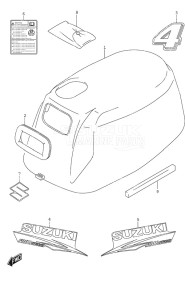 DF 4 drawing Engine Cover