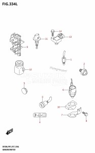 DF9.9B From 00995F-710001 (P01)  2017 drawing SENSOR /​ SWITCH (DF20AT:P01)