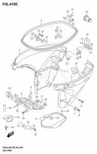 DF30A From 03003F-610001 (P03)  2016 drawing SIDE COVER (DF25AT:P03)