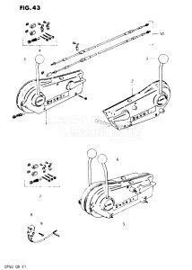 DT50 From 5002-300001 ()  1978 drawing OPT : REMOTE CONTROL (1)