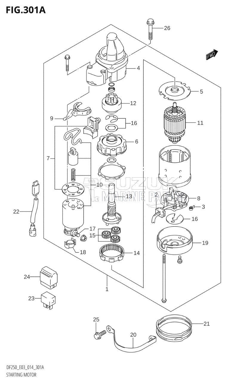 STARTING MOTOR