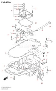 DF200AP From 20003P-610001 (E03)  2016 drawing ENGINE HOLDER