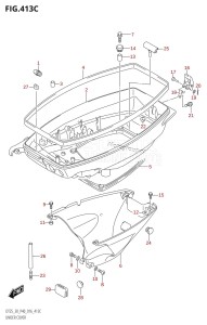 DT25 From 02503K-610001 (P36-)  2016 drawing UNDER COVER (DT30R:P40)