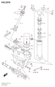 DF300A From 30002P-510001 (E03)  2015 drawing TRIM CYLINDER