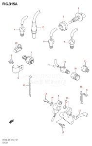 DF300A From 30002P-310001 (E40)  2013 drawing SENSOR