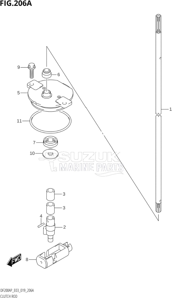 CLUTCH ROD