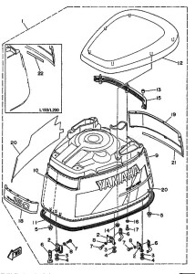 175B drawing FAIRING-UPPER