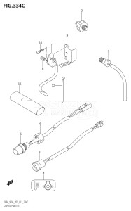 00801F-310001 (2013) 8hp P01-Gen. Export 1 (DF8A  DF8AR) DF8A drawing SENSOR / SWITCH (DF9.9A:P01)