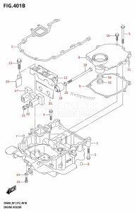 DF50A From 05003F-210001 (E01)  2012 drawing ENGINE HOLDER (DF40AQH:E01)