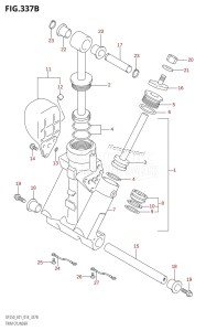 DF200 From 20002F-410001 (E01 E40)  2014 drawing TRIM CYLINDER (DF200T:E01)