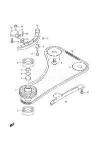 Outboard DF 140 drawing Timing Chain