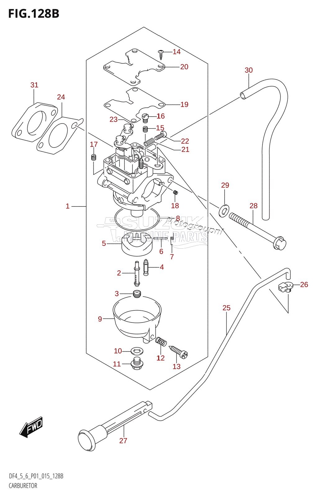 CARBURETOR (DF5:P01)