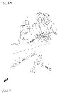 04003F-340001 (2023) 40hp E01 E11-Gen. Export 1-and 2 (DF40A  DF40AQH  DF40AT  DF40ATH) DF40A drawing THROTTLE BODY (SEE NOTE)