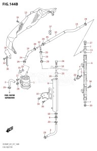 DF200AP From 20003P-710001 (E01 E40)  2017 drawing FUEL INJECTOR (DF200AP:E40)