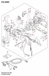 DF30A From 03003F-710001 (P01 P40)  2017 drawing OPT:REMOTE CONTROL (DF30ATH:P01)