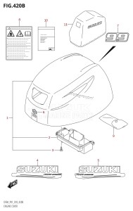 DF8A From 00801F-810001 (P01)  2018 drawing ENGINE COVER (DF9.9A,DF9.9AR)