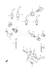 Outboard DF 300A drawing Sensor