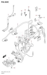 DF30A From 03003F-340001 (P01 P40)  2023 drawing HARNESS (DF25AT,DF30AT)