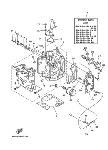 F15AES drawing CYLINDER--CRANKCASE-1