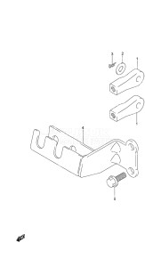 Outboard DF 9.9A drawing Remocon Cable Holder - w/Remote Control