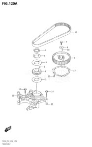 02002F-410001 (2014) 20hp P01-Gen. Export 1 (DF20A  DF20AR  DF20AT  DF20ATH) DF20A drawing TIMING BELT