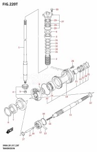 DF40A From 04004F-710001 (E34-Italy)  2017 drawing TRANSMISSION (DF60AVTH:E01)