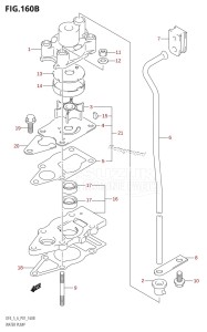 DF6 From 00601F-880001 (P01)  2008 drawing WATER PUMP (K5,K6,K7,K8,K9,K10,011)