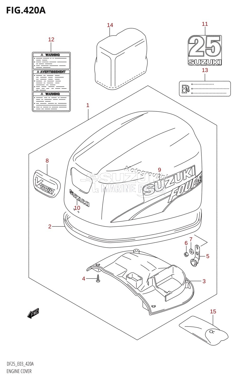 ENGINE COVER (K6,K7,K8,K9)