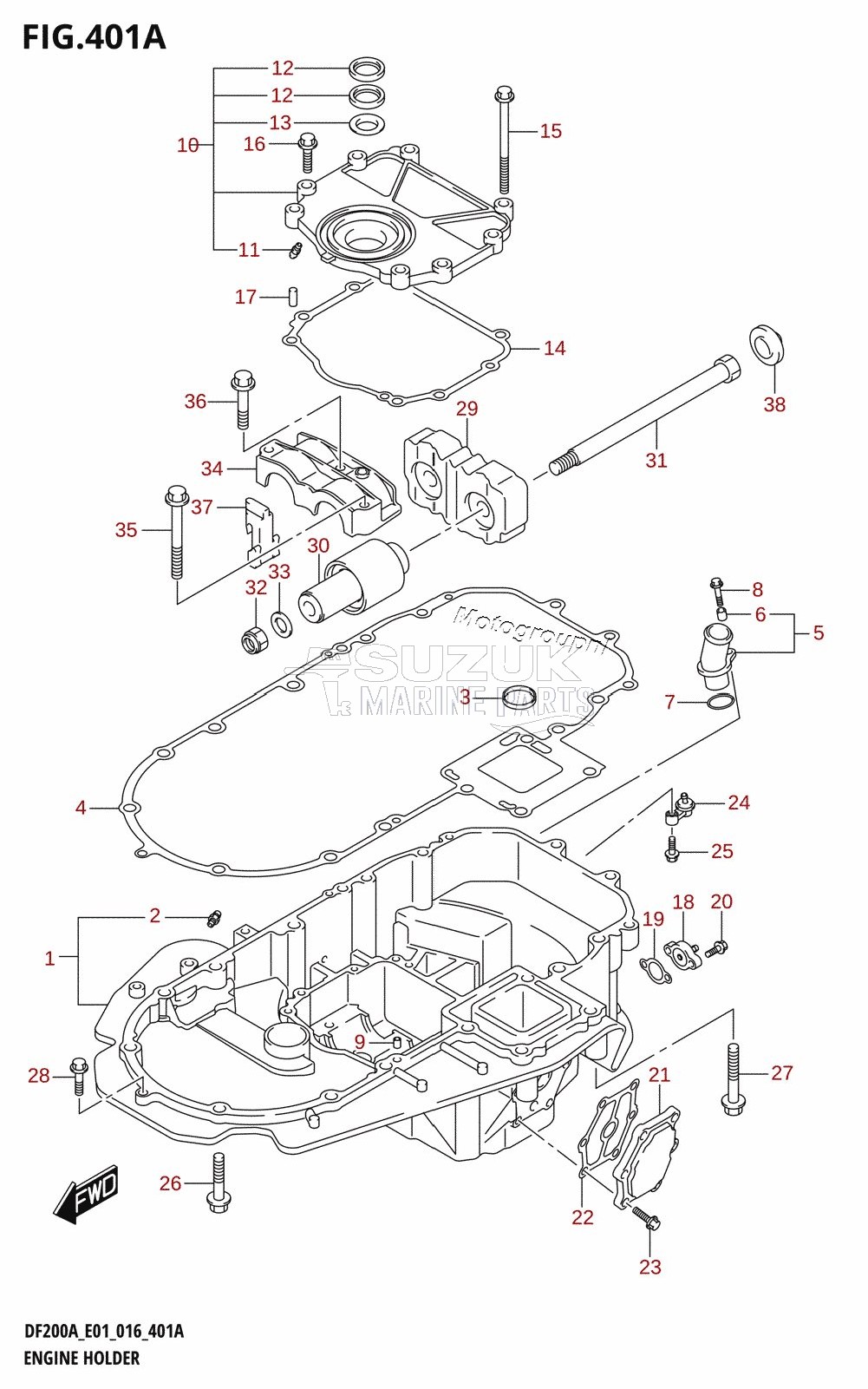 ENGINE HOLDER