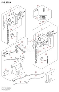 DF140AZ From 14003Z-610001 (E03)  2016 drawing OPT:KEY LESS START (DF100AT:E11)