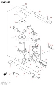 DF140A From 14003F-140001 (E11 E01)  2021 drawing TRIM CYLINDER (DF100AT,DF115AT:E11,DF115AZ:E11)