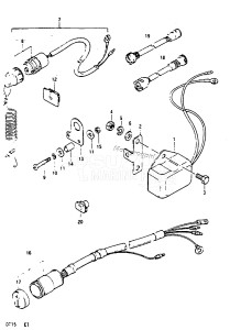 DT15 From 01501-822034 ()  1988 drawing OPTIONAL : ELECTRICAL (3)