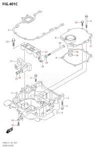 04004F-340001 (2023) 40hp E34-Italy (DF40AST) DF40A drawing ENGINE HOLDER (DF50AVT,DF50AVTH,DF60AVT,DF60AVTH)