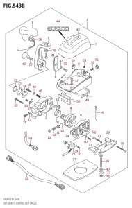 DF300Z From 30002Z-110001 (E01 E40)  2011 drawing OPT:REMOTE CONTROL ASSY SINGLE (K8,K9,K10,011)