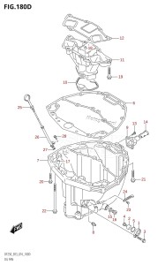 DF200 From 20002F-610001 (E03)  2016 drawing OIL PAN (DF225Z:E03)