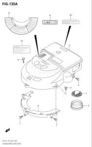 17501Z-980001 (2009) 175hp E03-USA (DF175ZK9) DF175Z drawing SILENCER / RING GEAR COVER