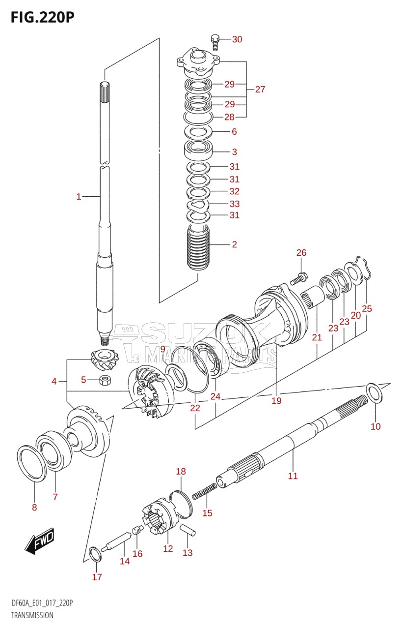 TRANSMISSION (DF50AVTH:E01)