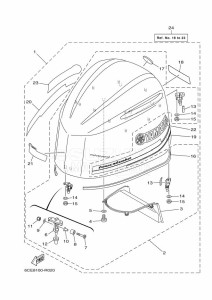 F300XCA-2019 drawing FAIRING-UPPER