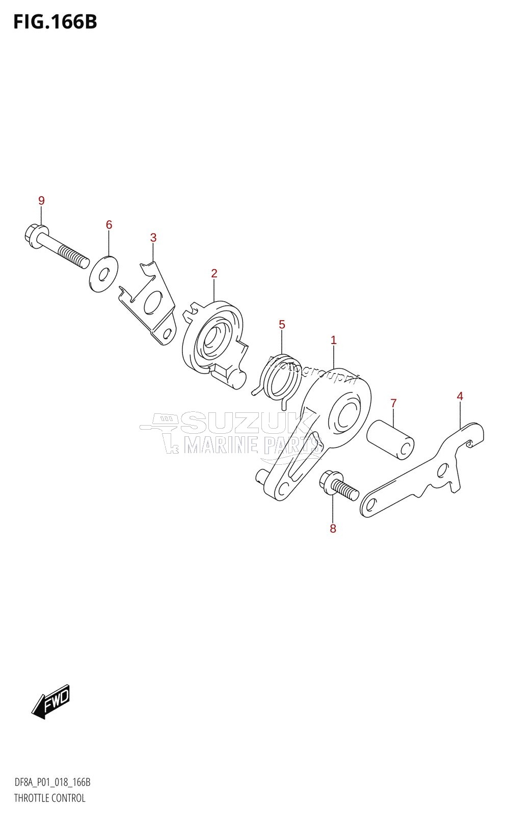 THROTTLE CONTROL (DF8AR,DF9.9AR)