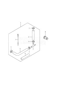 Outboard DF 115A drawing Trim Sender