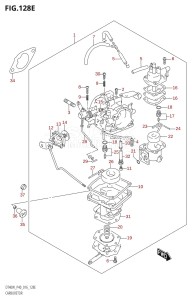 DT40 From 04005K-610001 ()  2016 drawing CARBURETOR (DT40WK:P40)